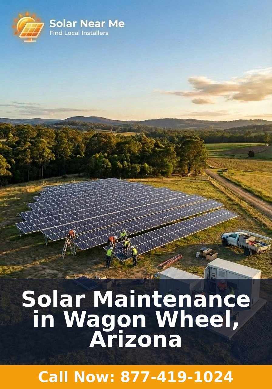 Solar Maintenance in Wagon Wheel, Arizona