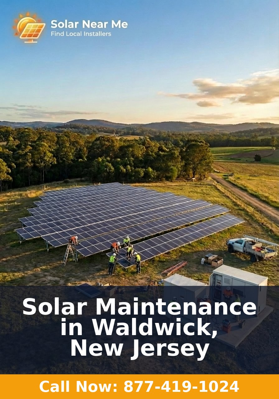 Solar Maintenance in Waldwick, New Jersey