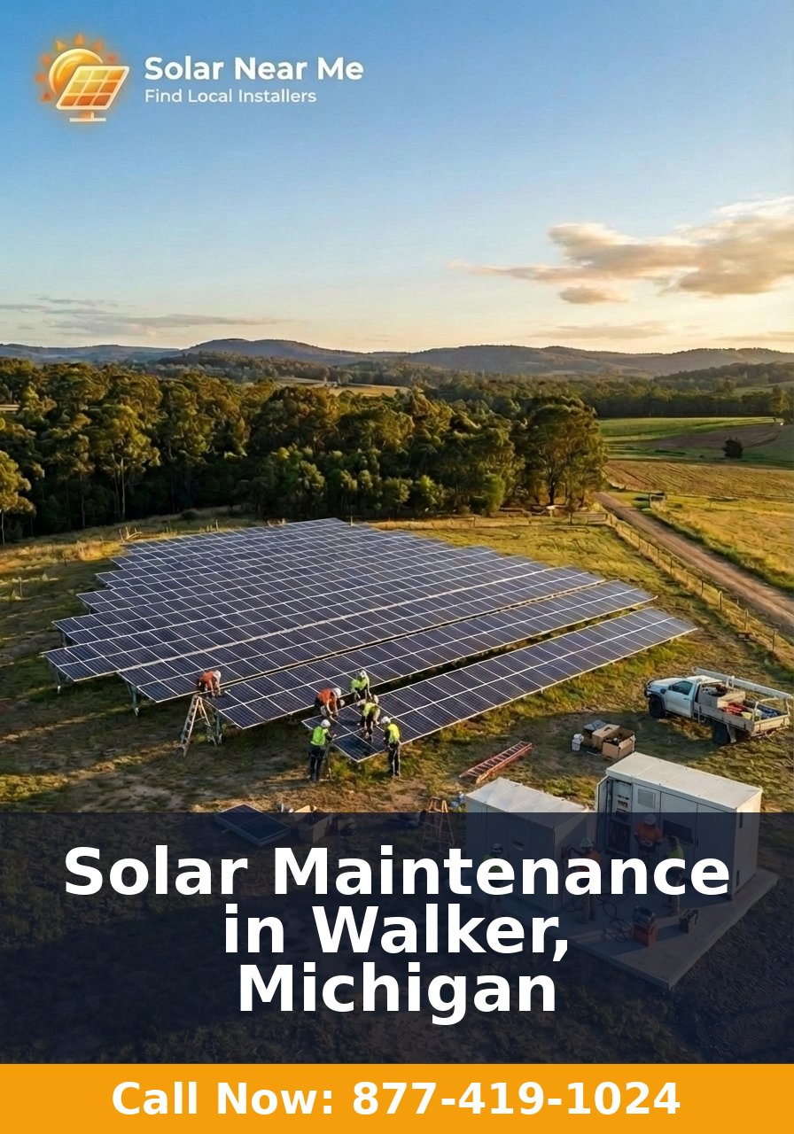 Solar Maintenance in Walker, Michigan