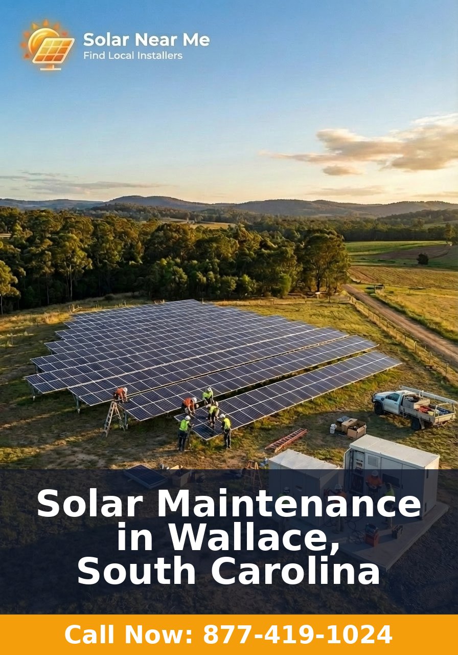 Solar Maintenance in Wallace, South Carolina