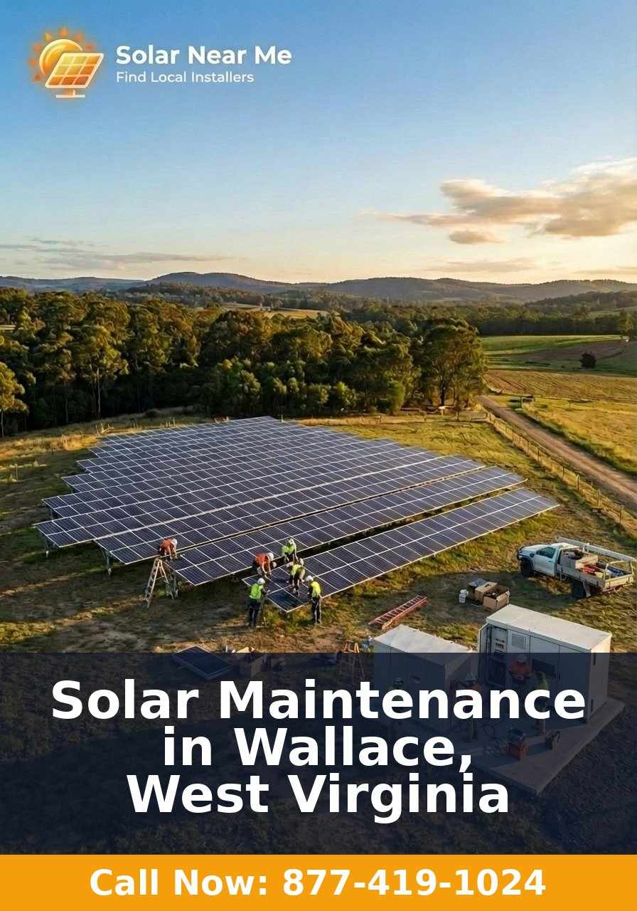 Solar Maintenance in Wallace, West Virginia