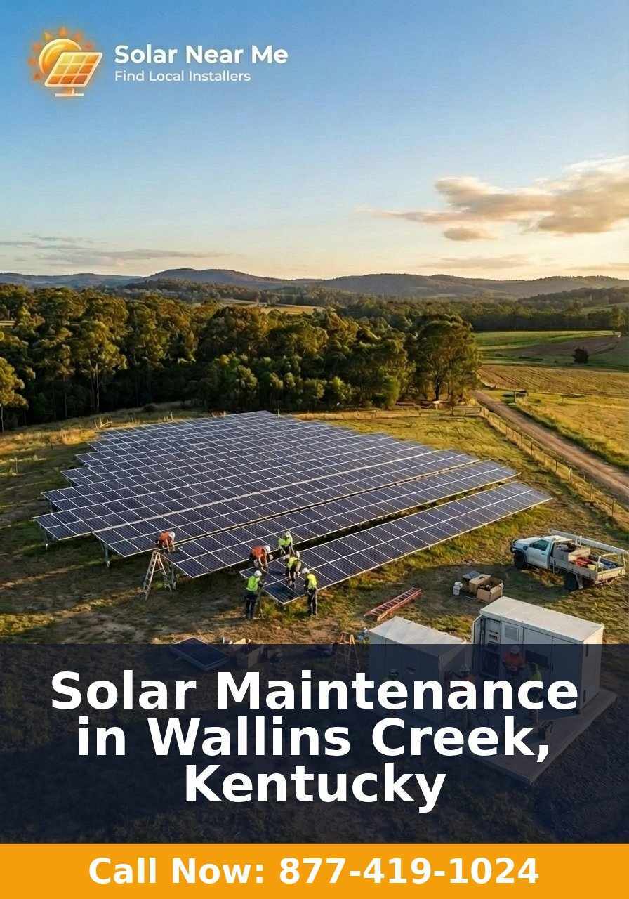 Solar Maintenance in Wallins Creek, Kentucky