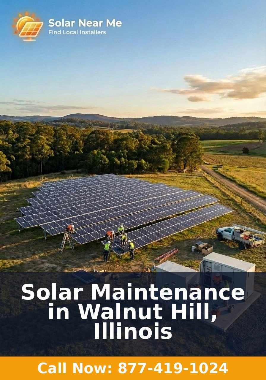 Solar Maintenance in Walnut Hill, Illinois
