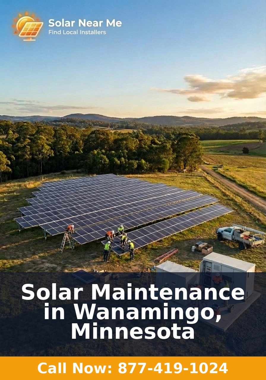 Solar Maintenance in Wanamingo, Minnesota