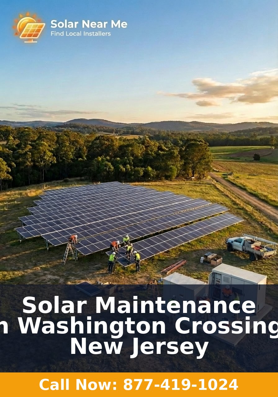 Solar Maintenance in Washington Crossing, New Jersey