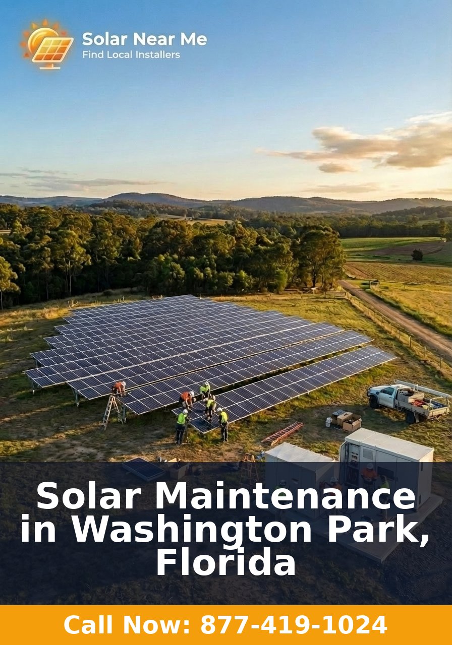 Solar Maintenance in Washington Park, Florida