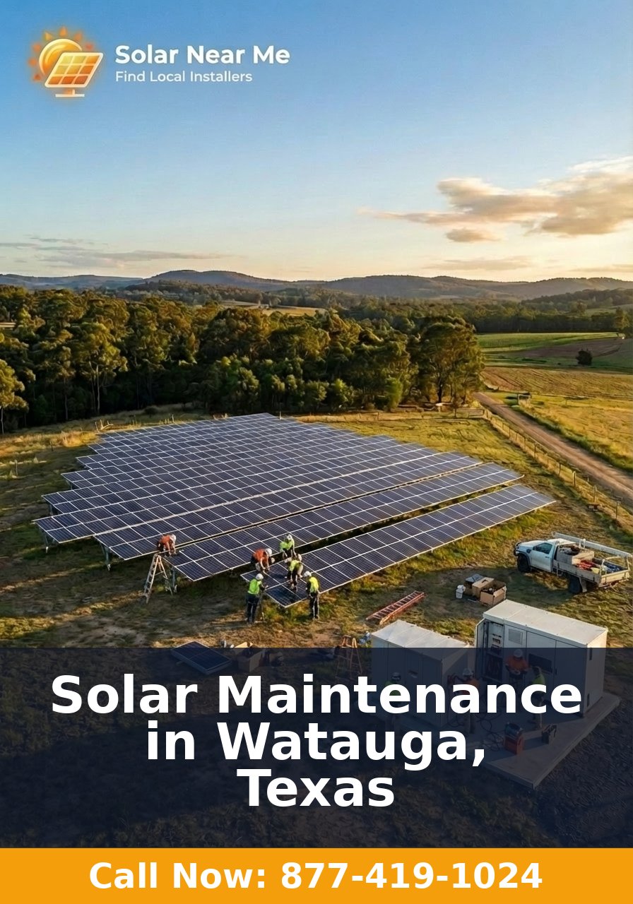Solar Maintenance in Watauga, Texas