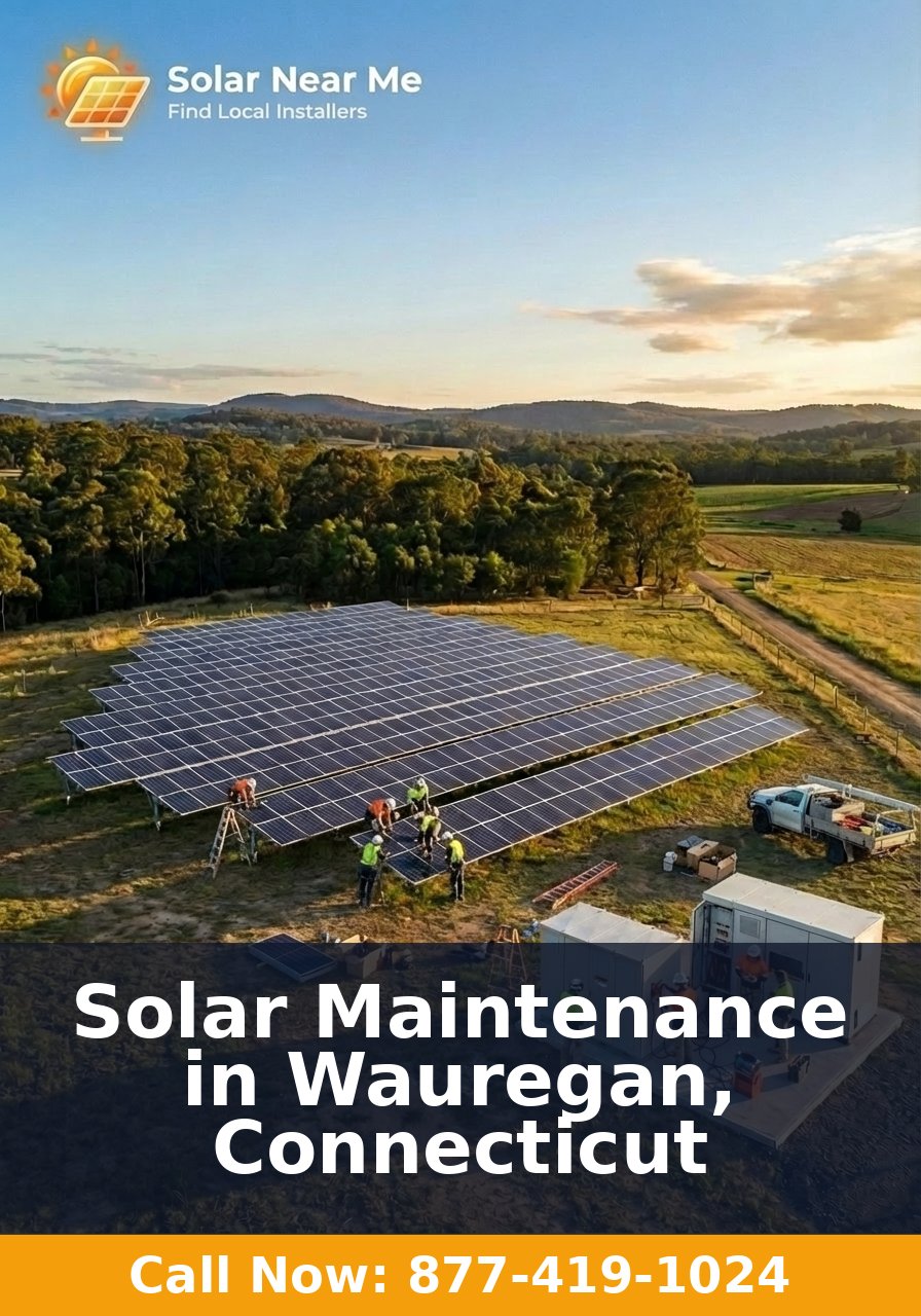 Solar Maintenance in Wauregan, Connecticut