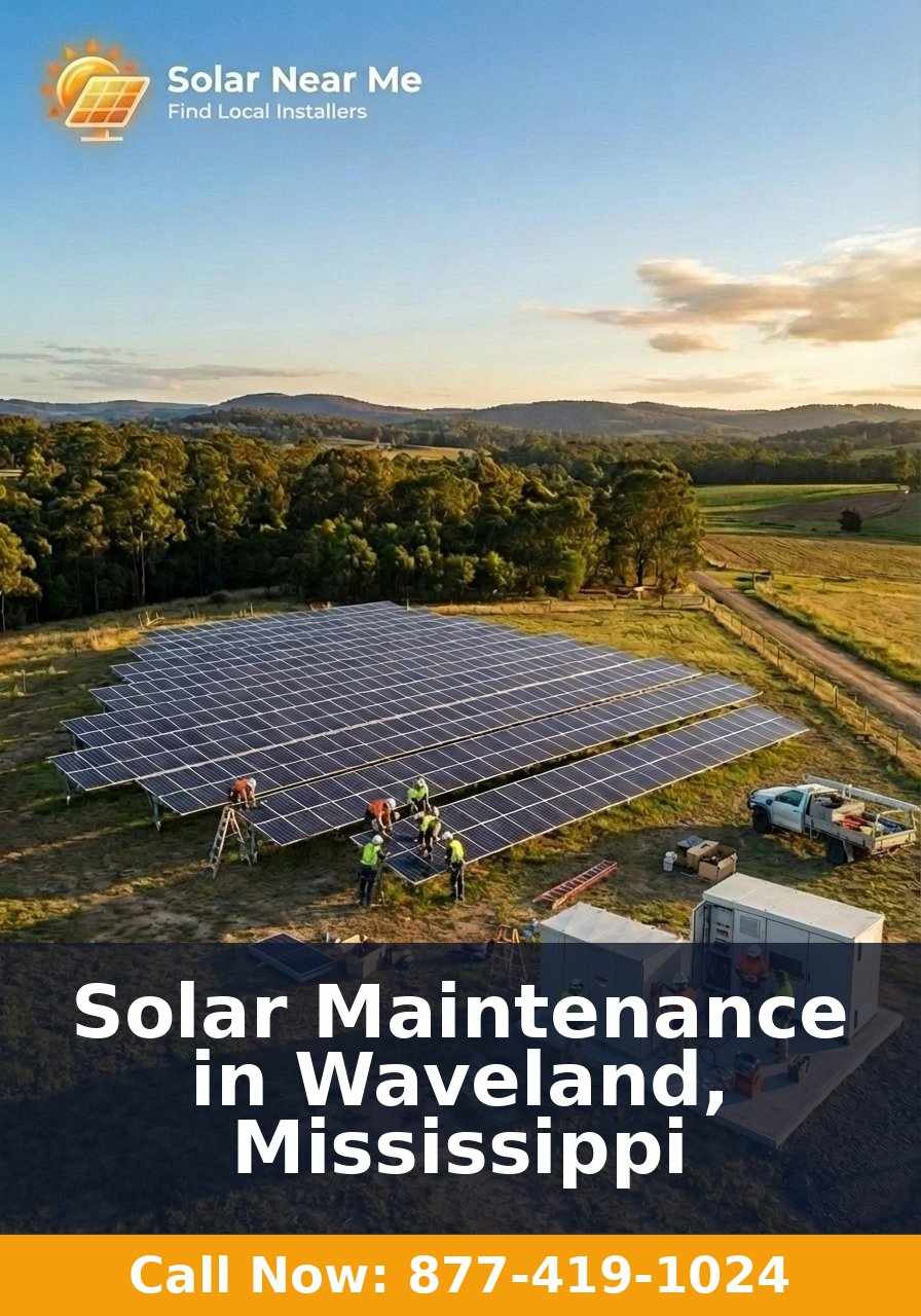 Solar Maintenance in Waveland, Mississippi