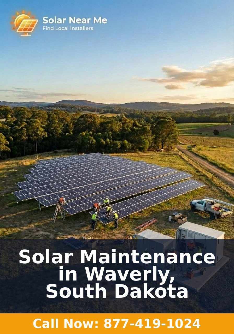 Solar Maintenance in Waverly, South Dakota