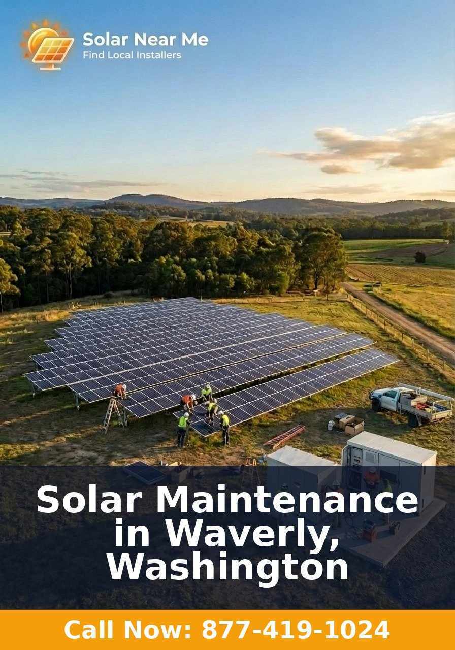 Solar Maintenance in Waverly, Washington