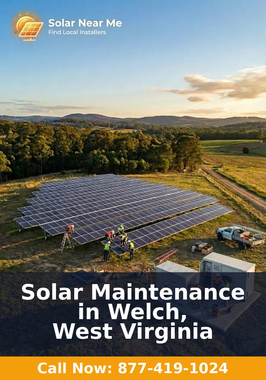 Solar Maintenance in Welch, West Virginia