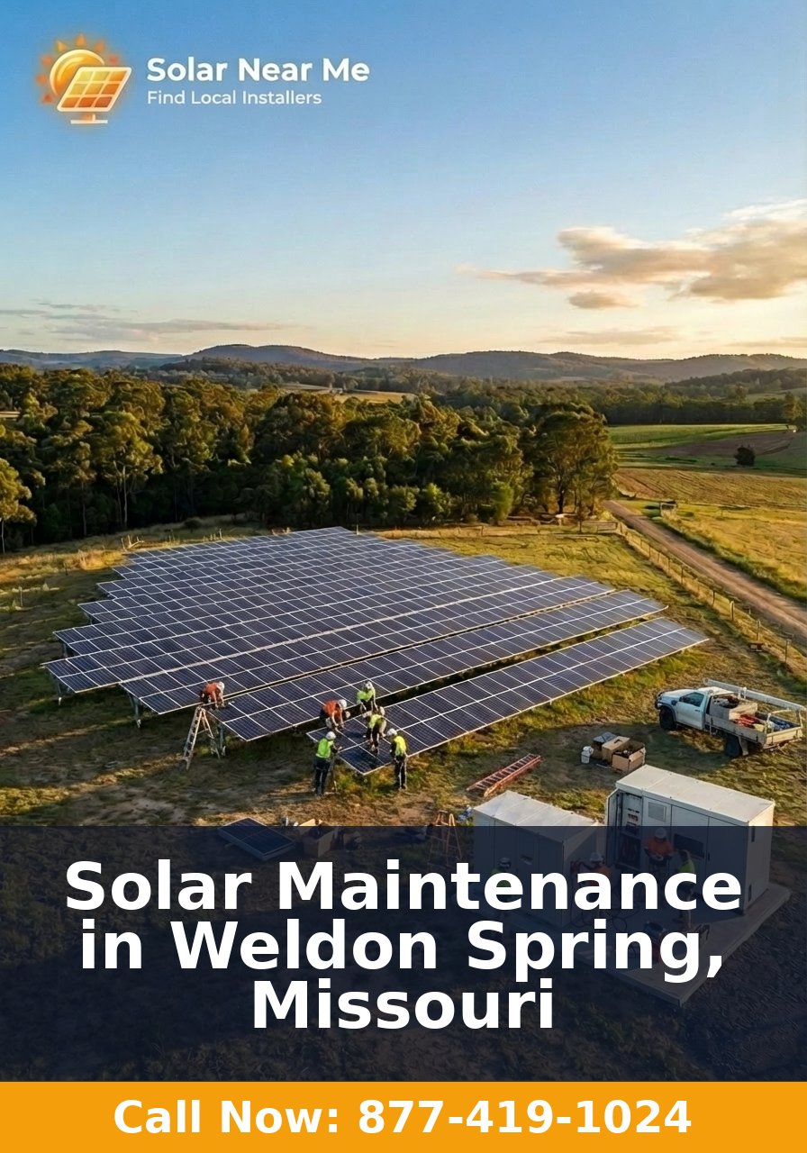 Solar Maintenance in Weldon Spring, Missouri