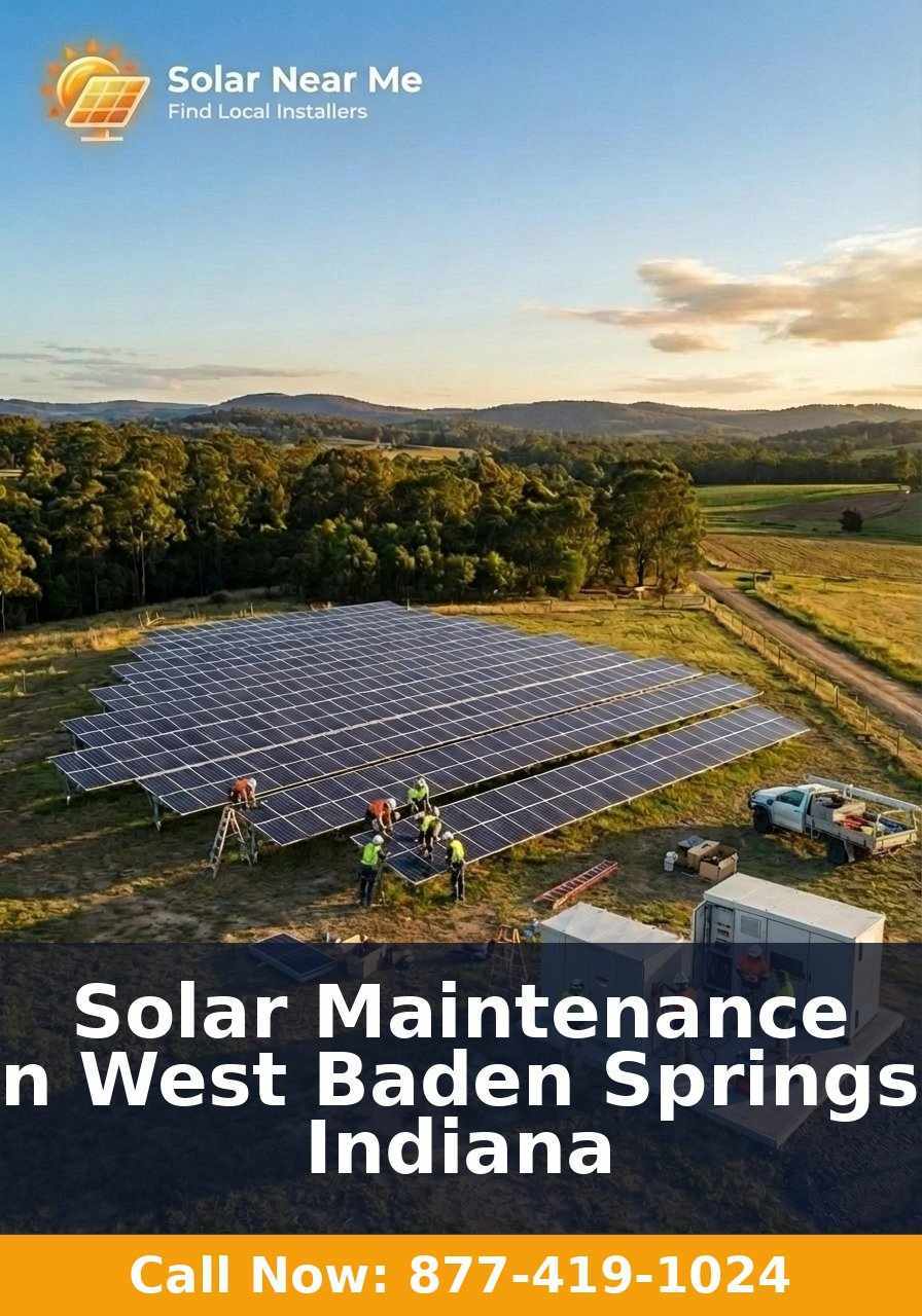 Solar Maintenance in West Baden Springs, Indiana
