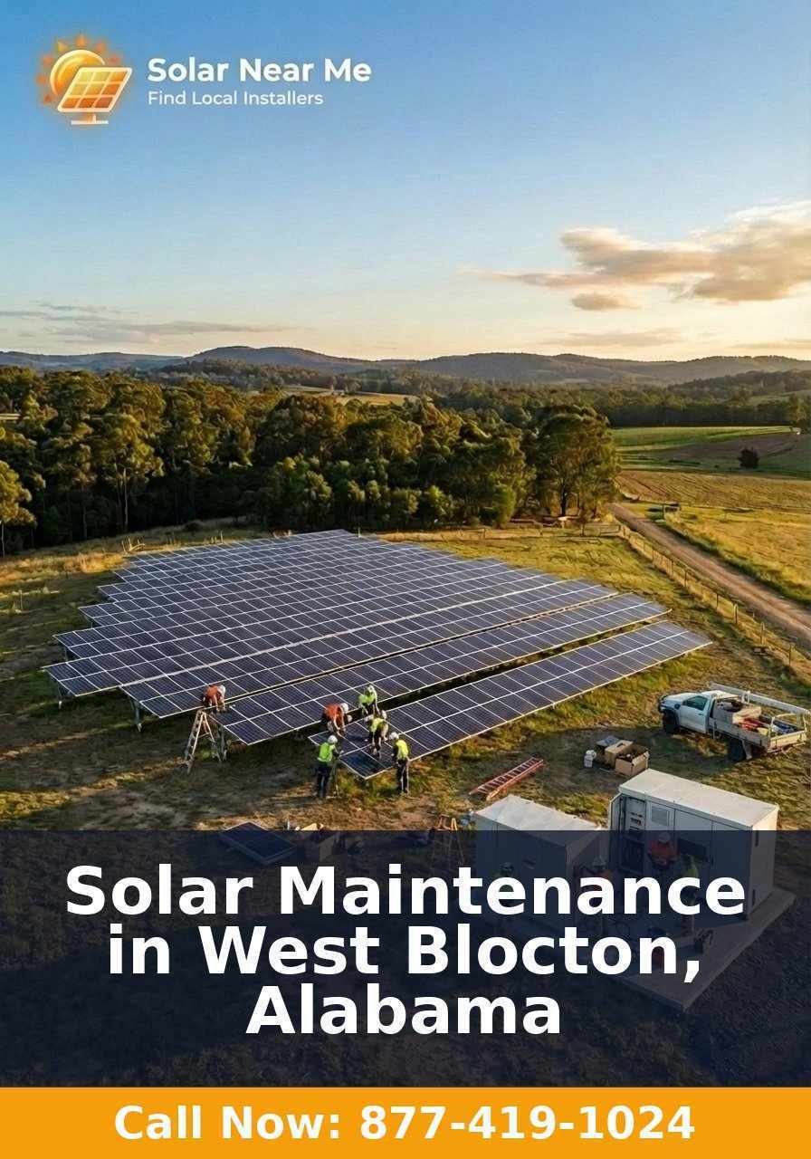 Solar Maintenance in West Blocton, Alabama
