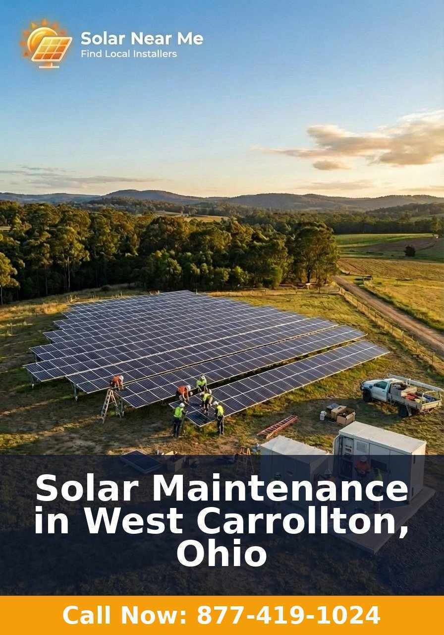 Solar Maintenance in West Carrollton, Ohio