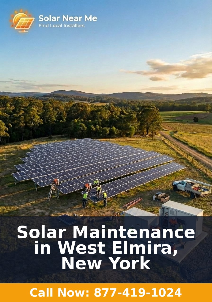 Solar Maintenance in West Elmira, New York
