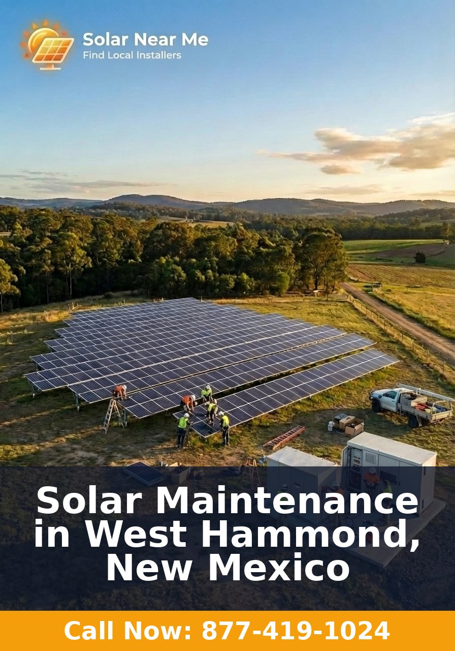 Solar Maintenance in West Hammond, New Mexico