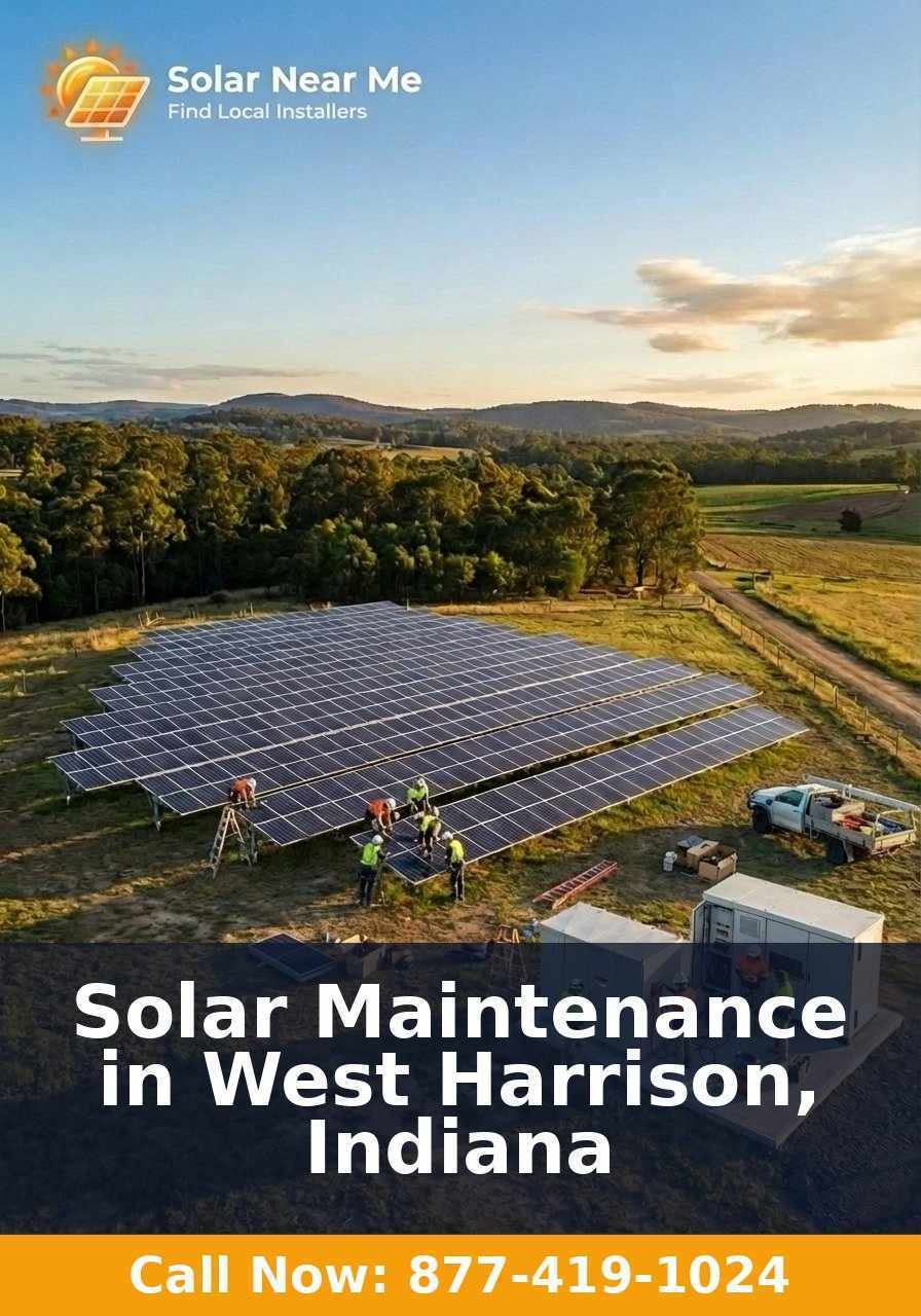Solar Maintenance in West Harrison, Indiana