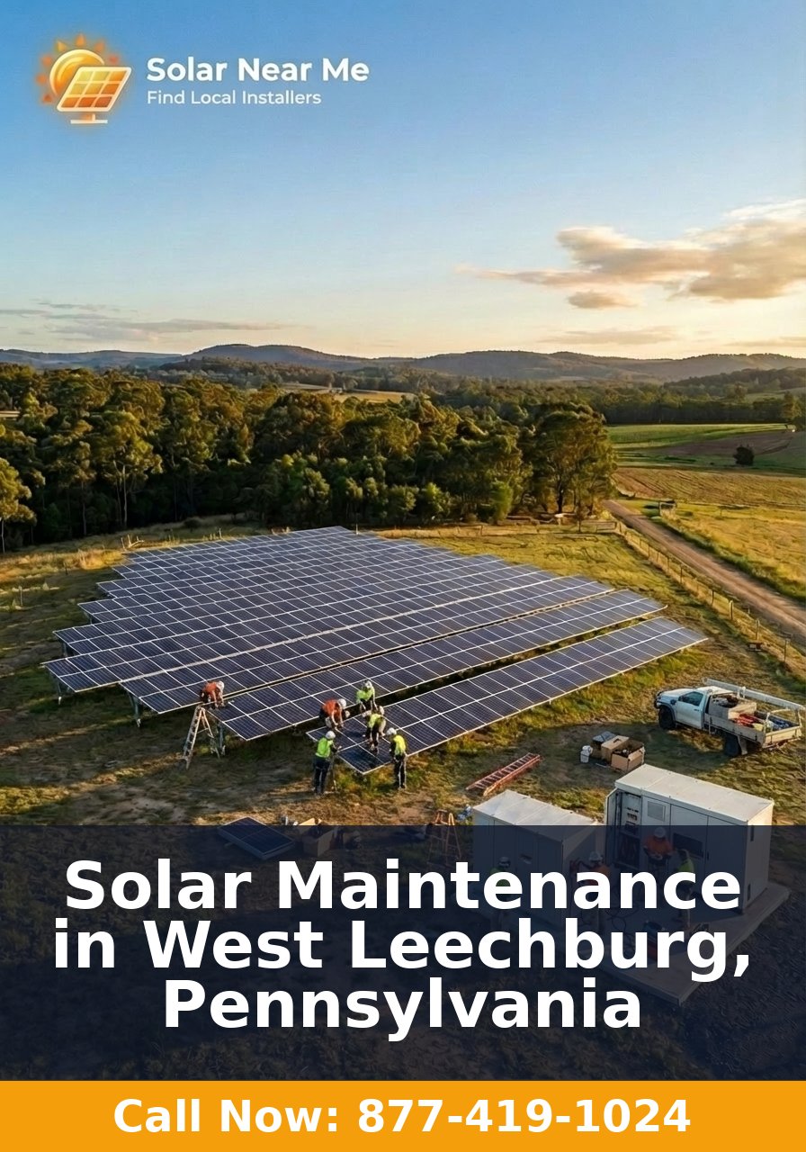 Solar Maintenance in West Leechburg, Pennsylvania