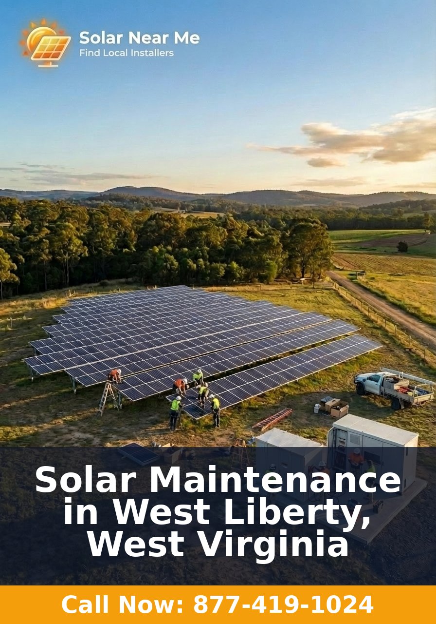 Solar Maintenance in West Liberty, West Virginia