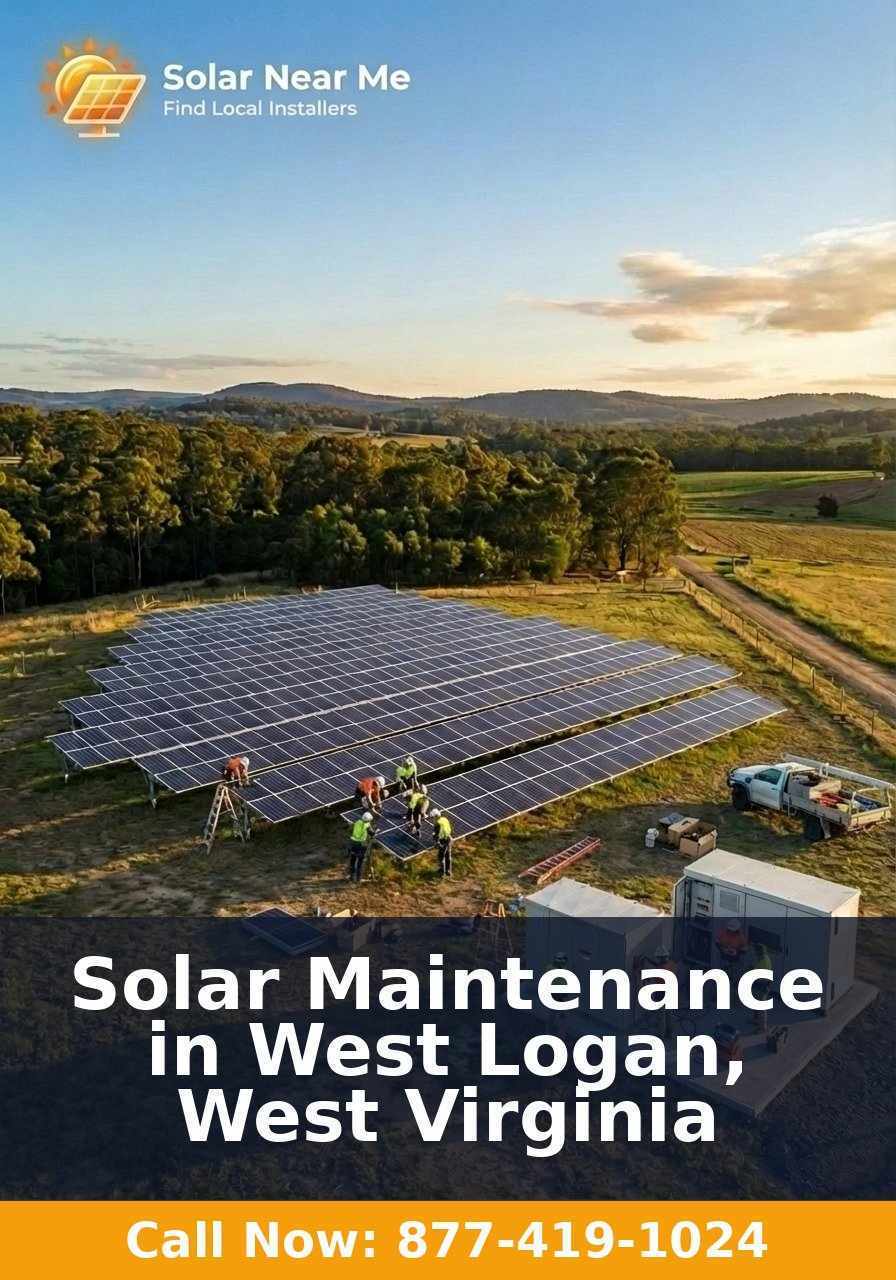 Solar Maintenance in West Logan, West Virginia