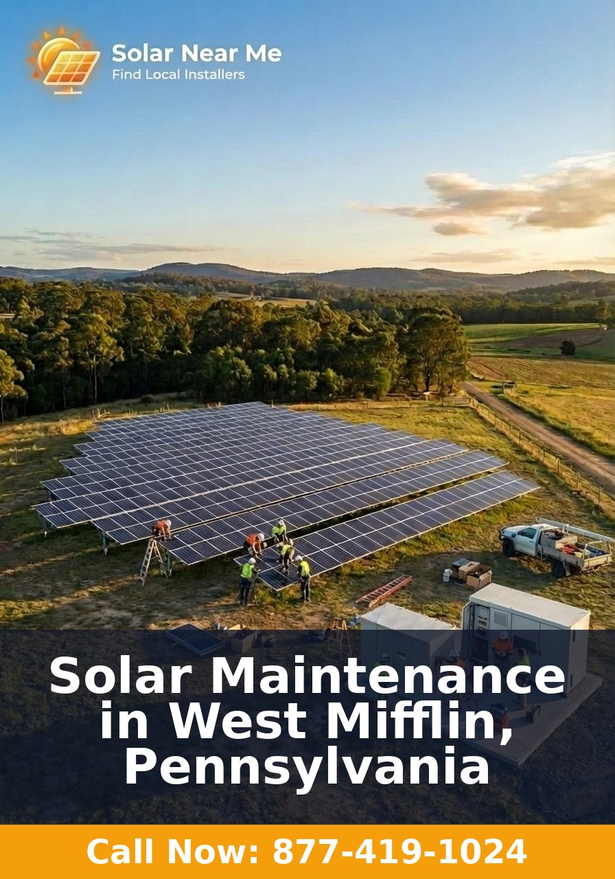 Solar Maintenance in West Mifflin, Pennsylvania