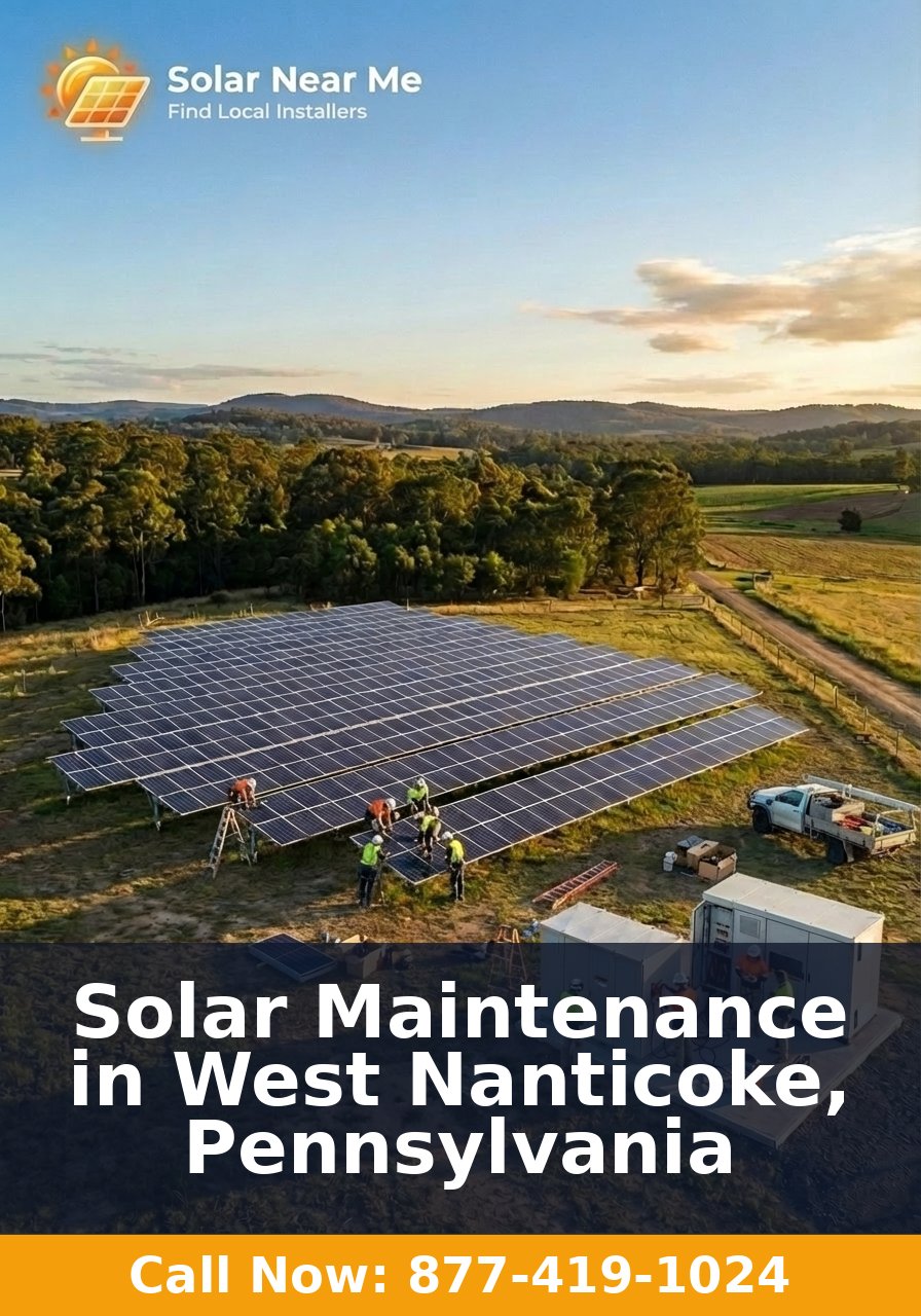 Solar Maintenance in West Nanticoke, Pennsylvania