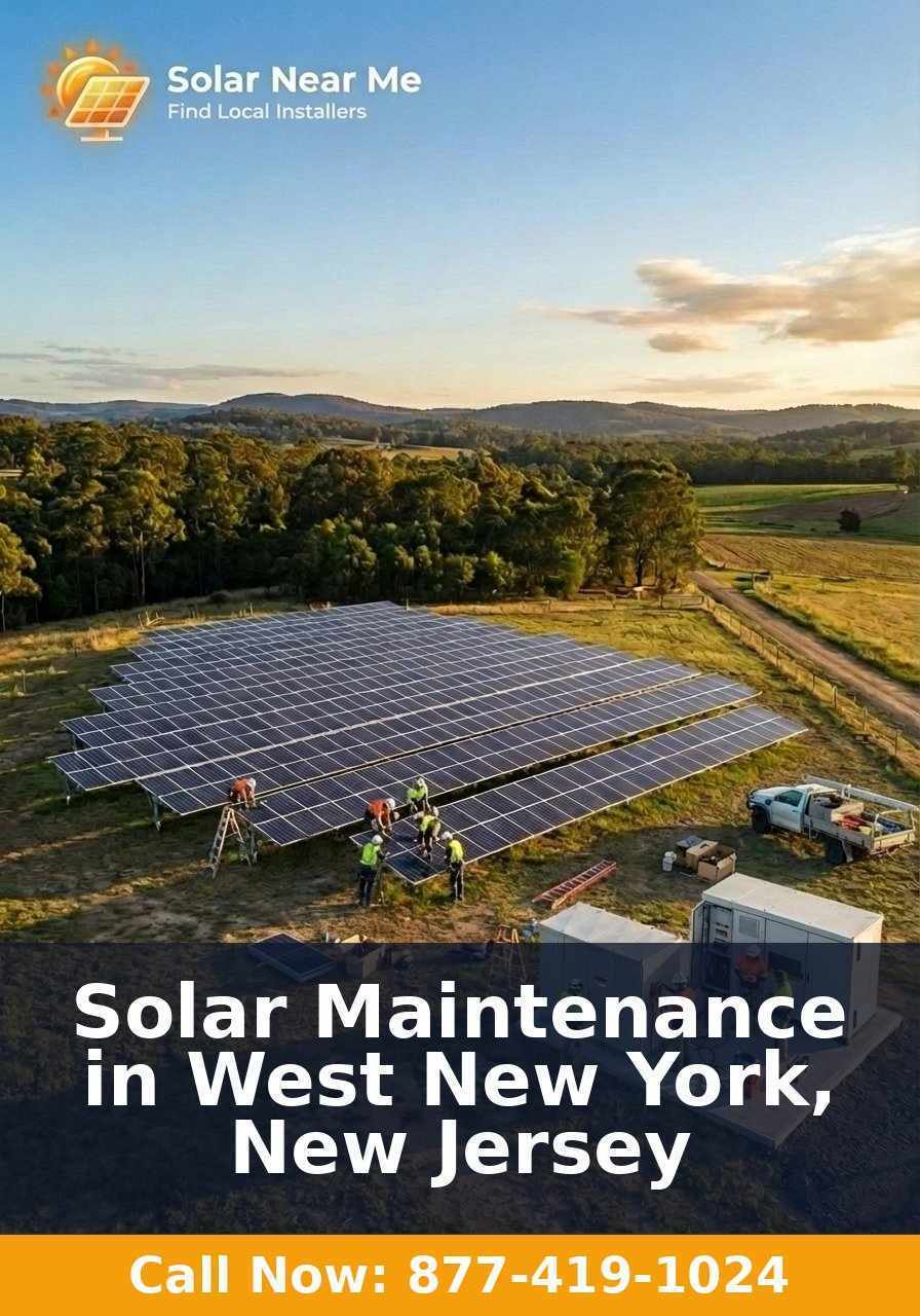 Solar Maintenance in West New York, New Jersey