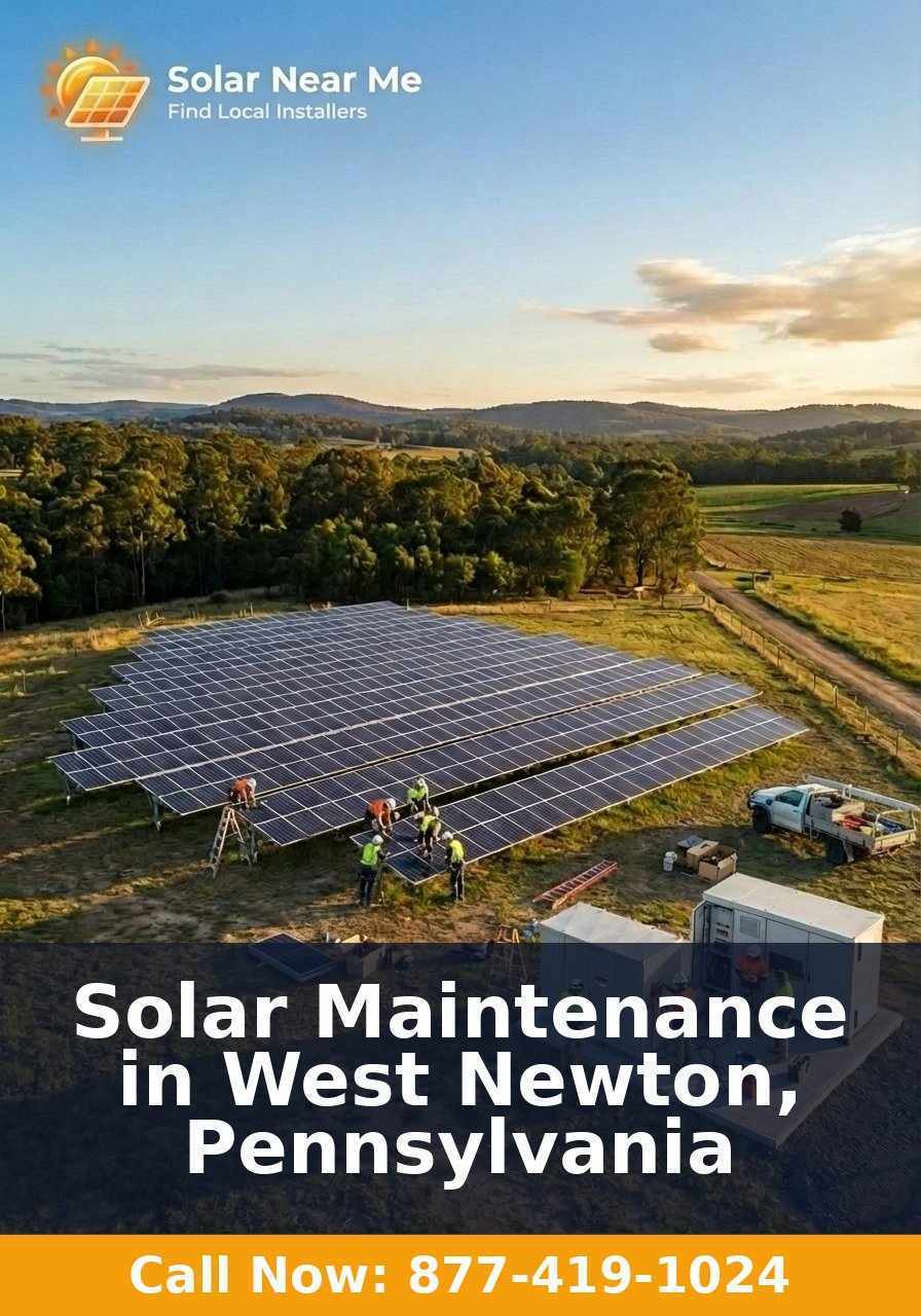 Solar Maintenance in West Newton, Pennsylvania