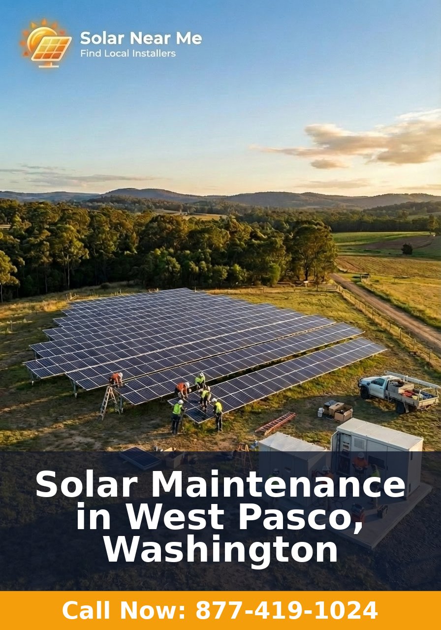 Solar Maintenance in West Pasco, Washington
