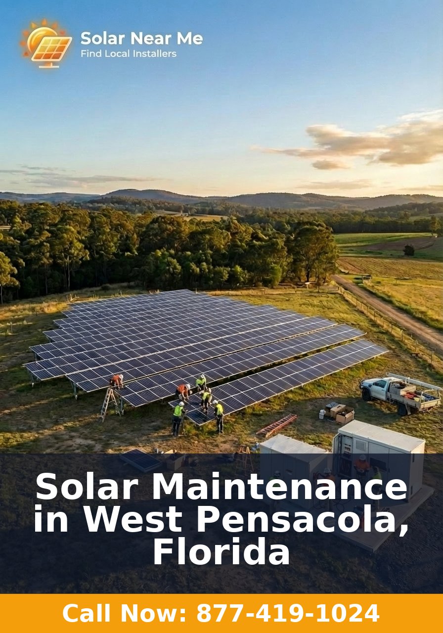 Solar Maintenance in West Pensacola, Florida