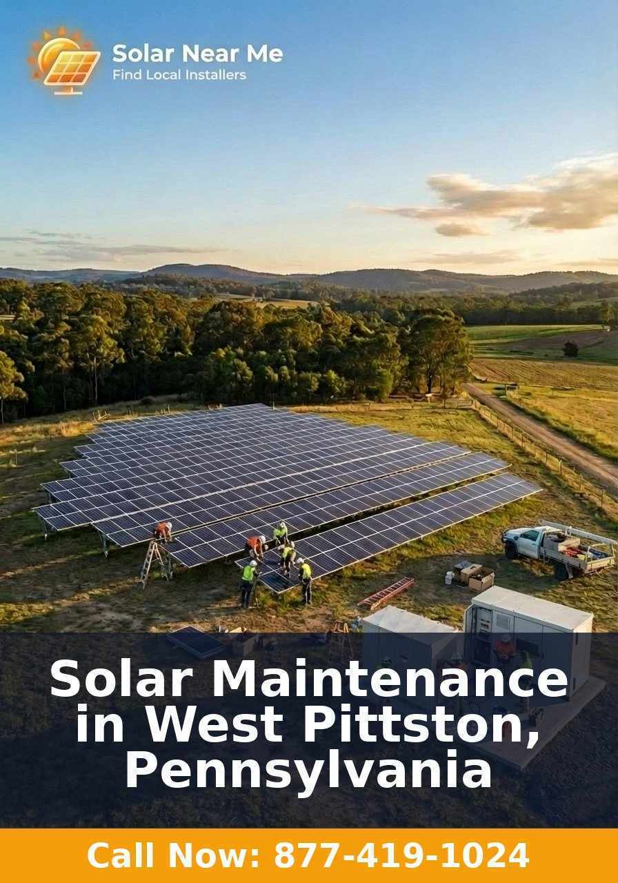 Solar Maintenance in West Pittston, Pennsylvania