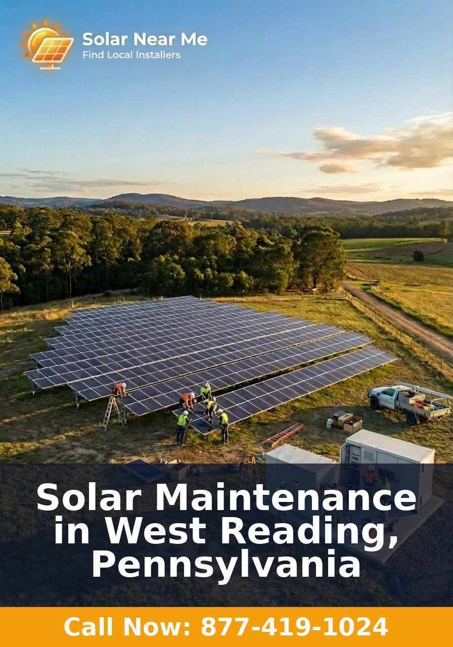 Solar Maintenance in West Reading, Pennsylvania