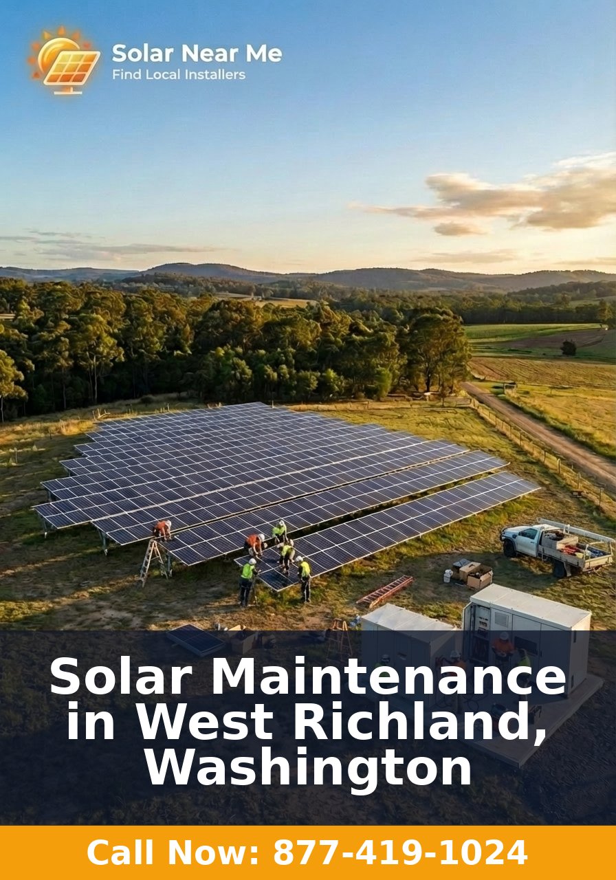 Solar Maintenance in West Richland, Washington