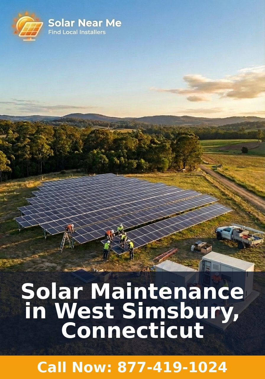 Solar Maintenance in West Simsbury, Connecticut