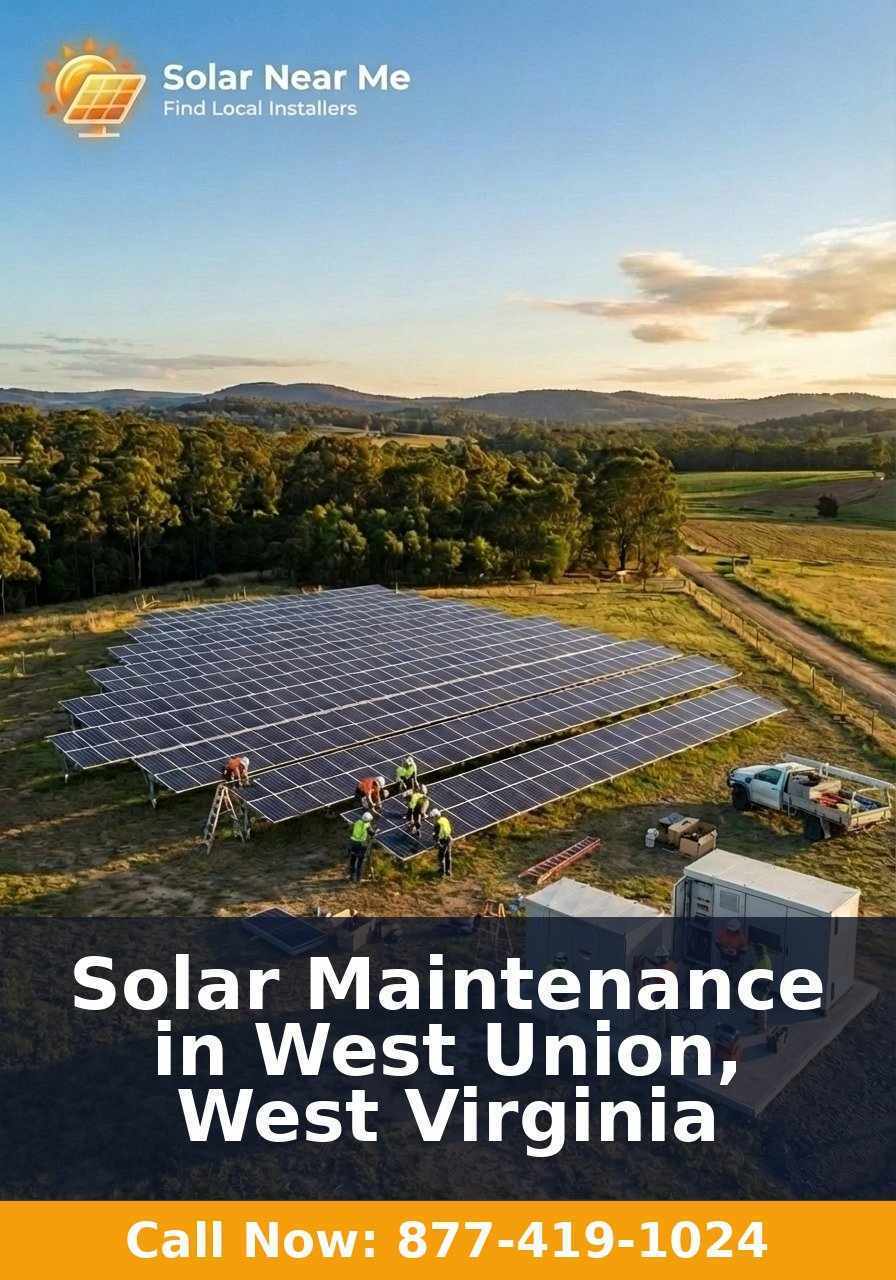 Solar Maintenance in West Union, West Virginia
