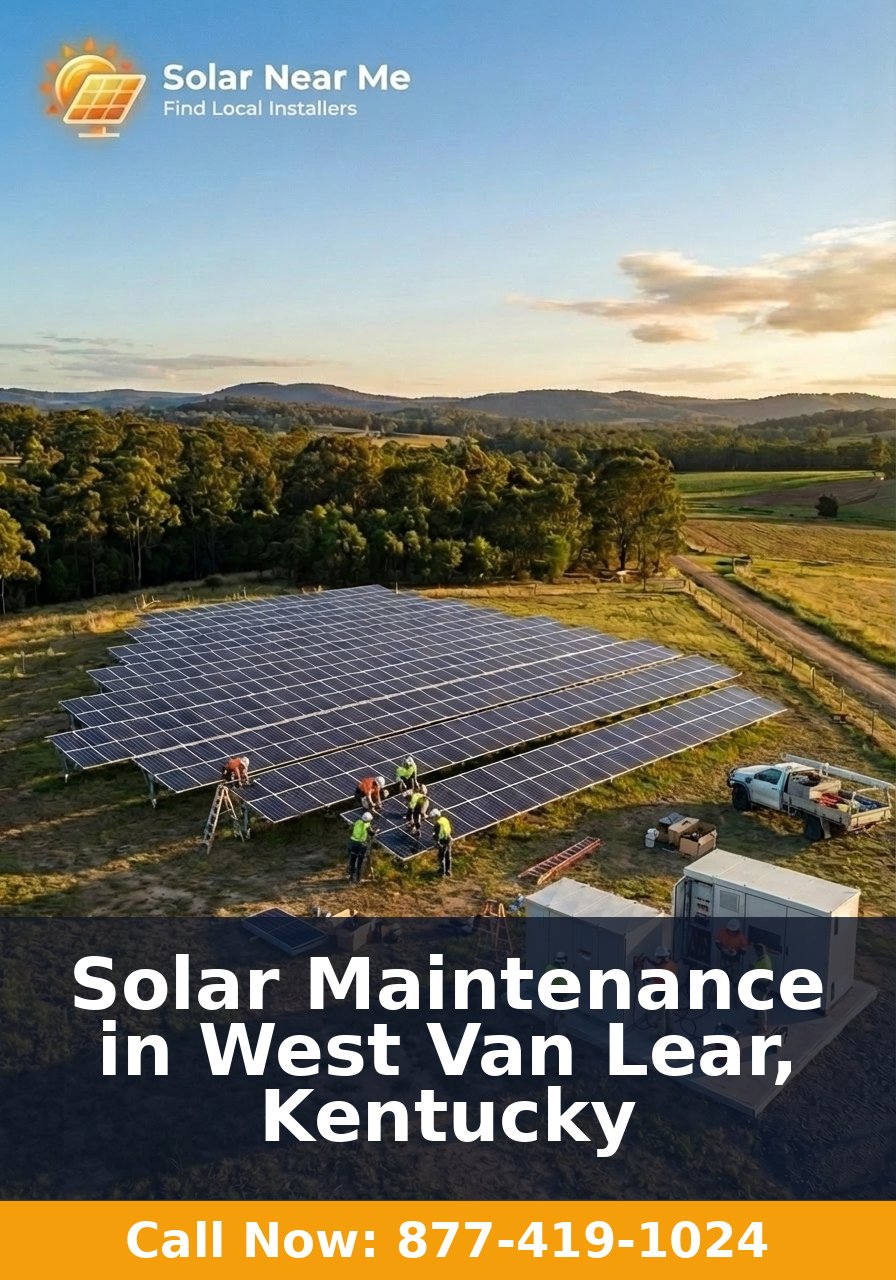 Solar Maintenance in West Van Lear, Kentucky