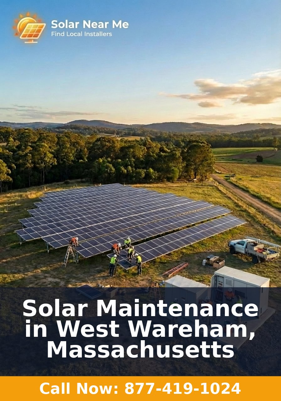 Solar Maintenance in West Wareham, Massachusetts