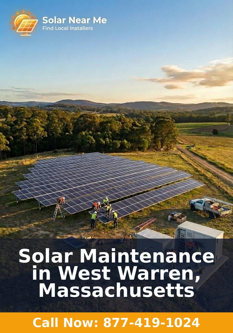 Solar Maintenance in West Warren, Massachusetts