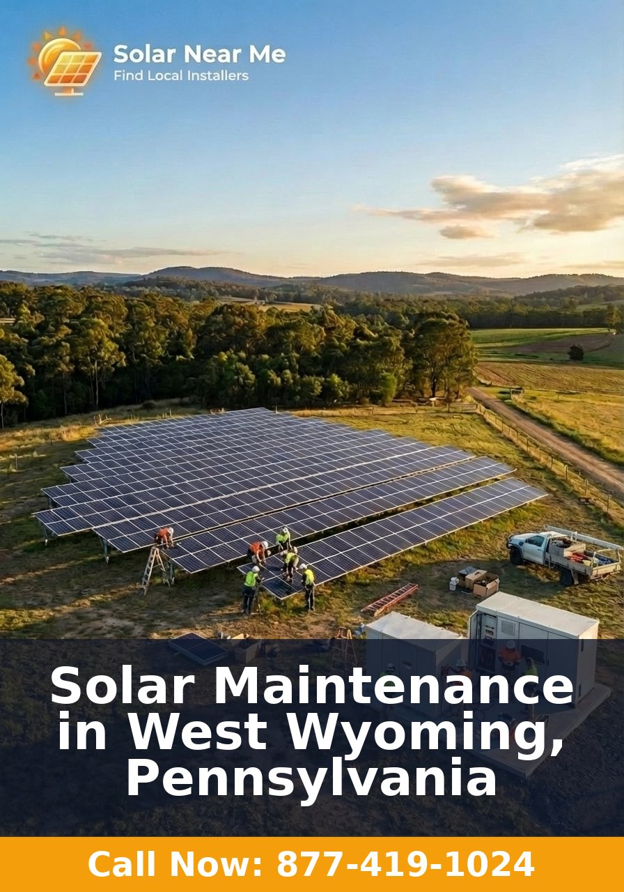 Solar Maintenance in West Wyoming, Pennsylvania
