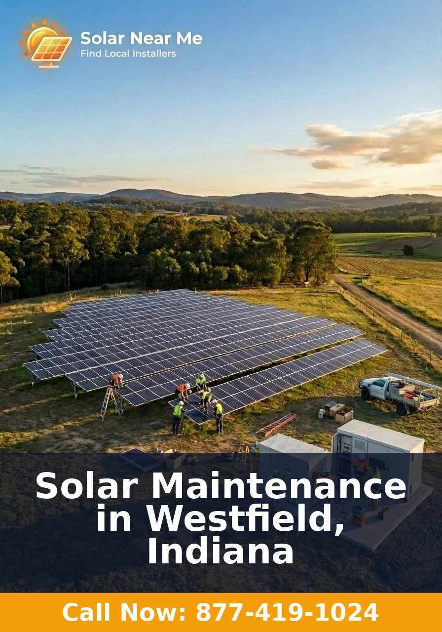 Solar Maintenance in Westfield, Indiana