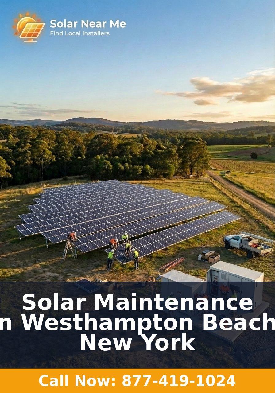 Solar Maintenance in Westhampton Beach, New York