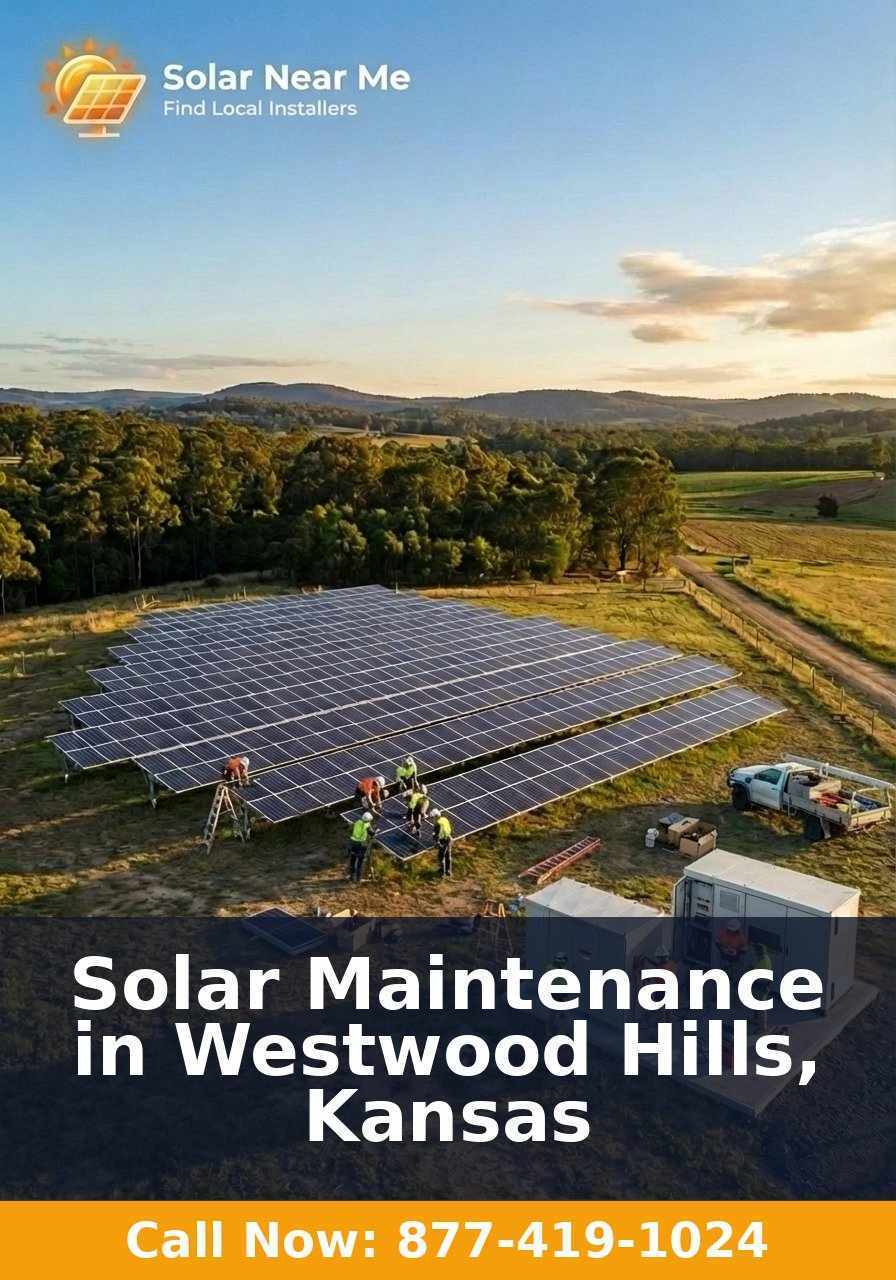 Solar Maintenance in Westwood Hills, Kansas