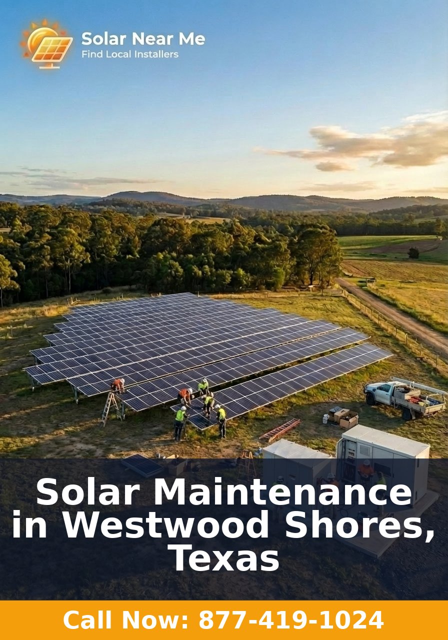 Solar Maintenance in Westwood Shores, Texas