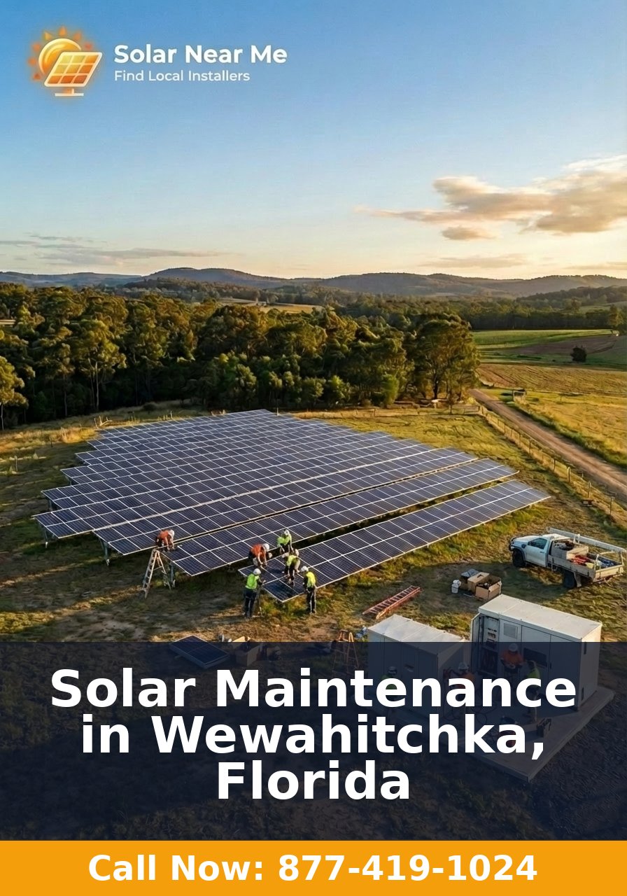 Solar Maintenance in Wewahitchka, Florida