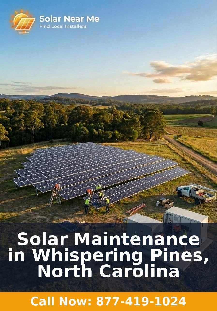Solar Maintenance in Whispering Pines, North Carolina