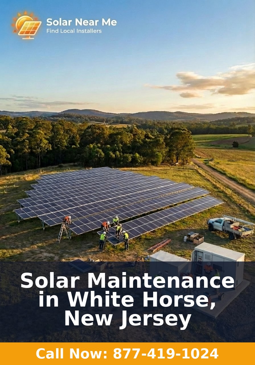Solar Maintenance in White Horse, New Jersey