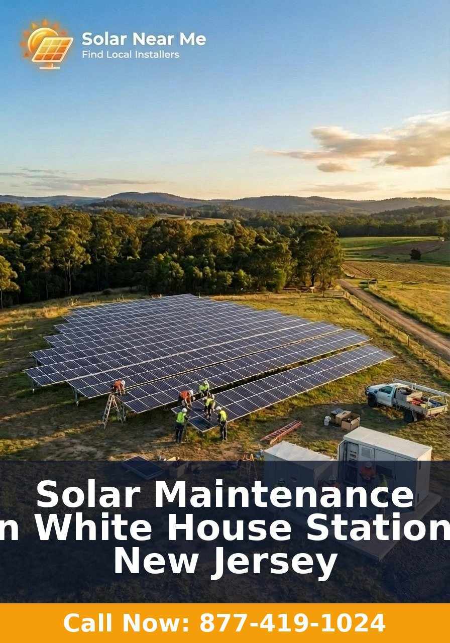 Solar Maintenance in White House Station, New Jersey