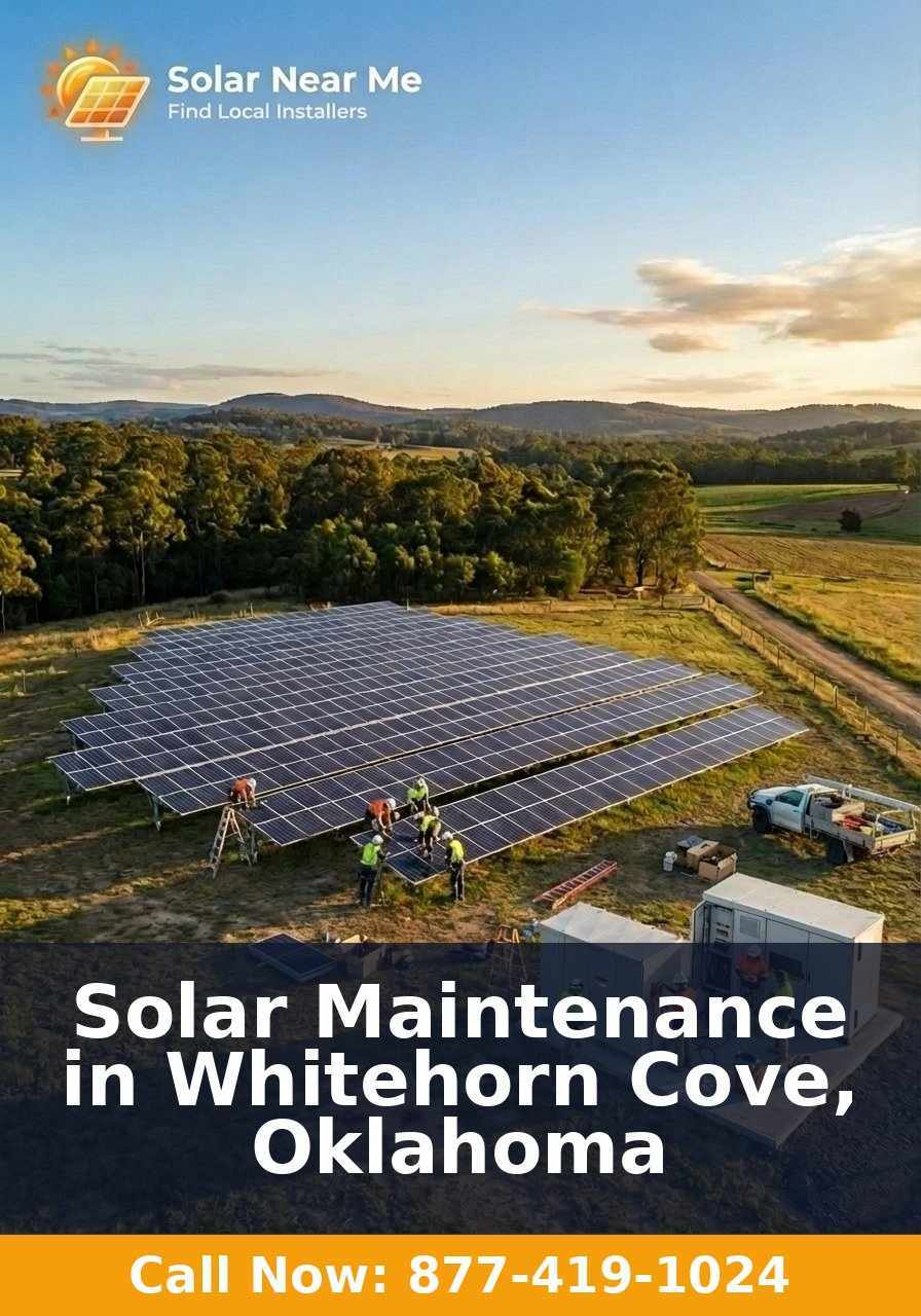 Solar Maintenance in Whitehorn Cove, Oklahoma